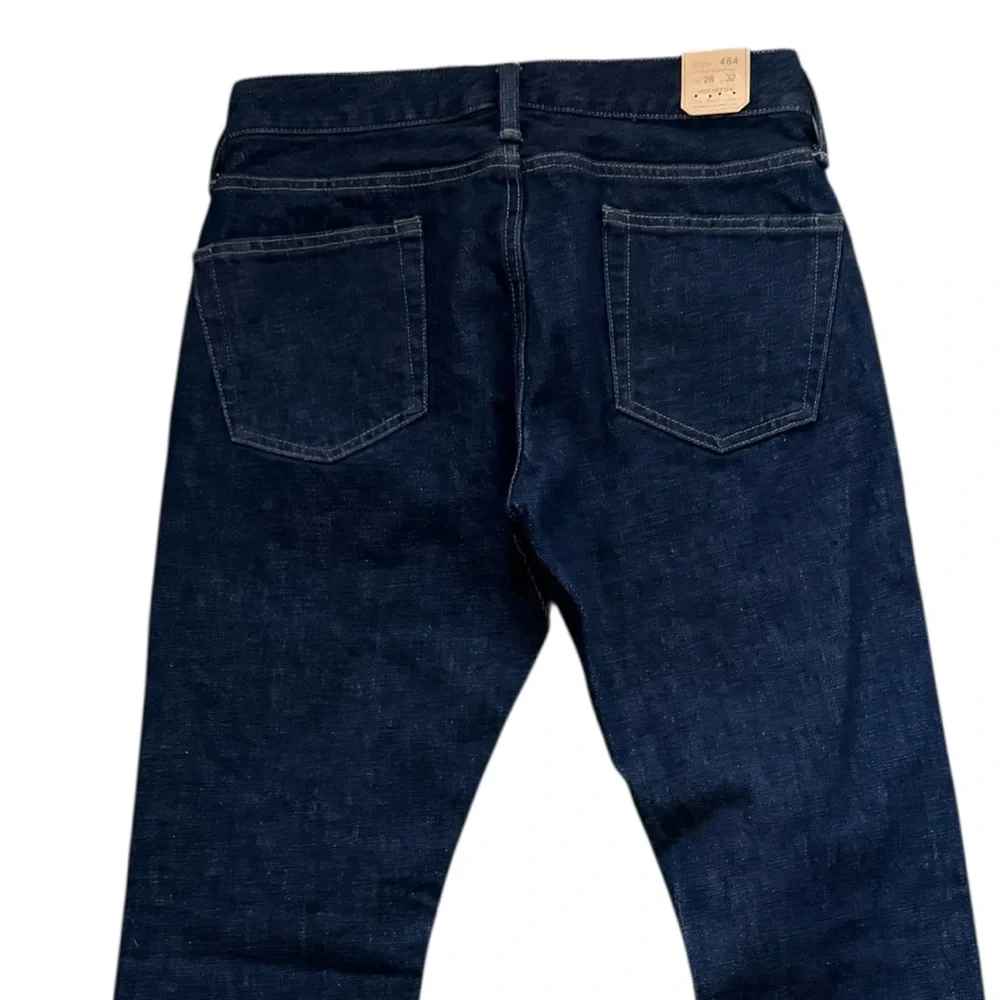 J CREW Mens 484 Slim-Fit Jeans in Resin-Rinse  AQ577 28x32 New with tags